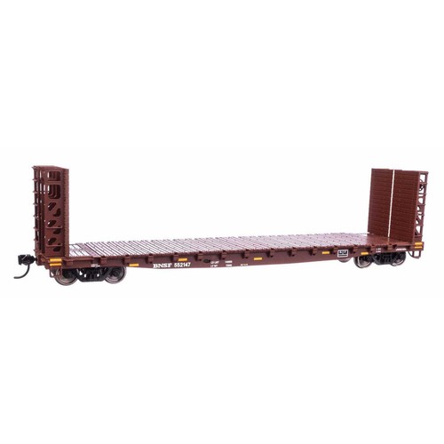 Mampara Flatcar Walthers Mainline escala HO BNSF 552147 53' GSC | Zustand: New