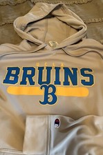 UCLA BRUINS Colosseum Athletics Men's Gray LARGE Sweatshirt Hoodie FREE SHIP