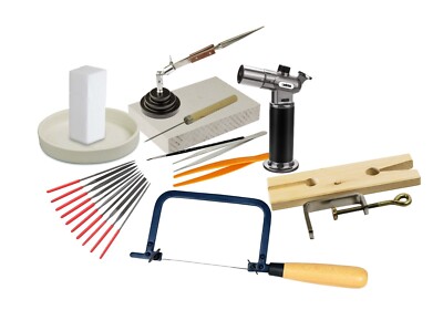 METAL SMITH TOOLS KIT BEGINNERS APPRENTICE METALSMITHING JEWELLERY MAKING  SET