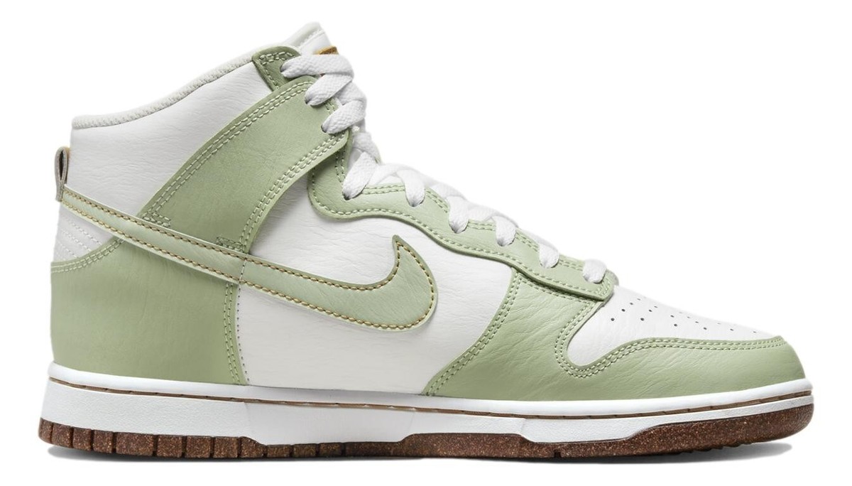 Size 11.5 - Nike Dunk High 'Inspected By Swoosh Honeydew