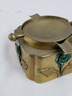 Nice vintage chinese brass ash tray, unusual — photo 4