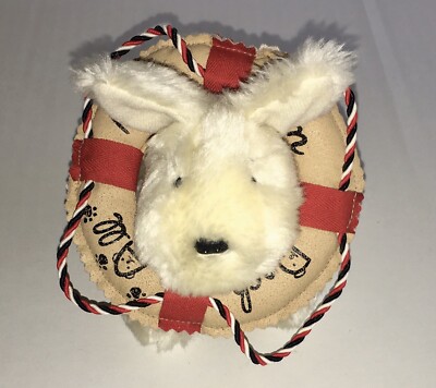 Vtg Lulu MacFluff Plush Dog All Paws on Deck Life Preserver Set Muffy Vanderbear