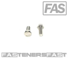 (25) M8 x 1.25 x 20 Stainless Steel DIN933 A2-70 Hex Cap Screw Metric Bolts 8MM