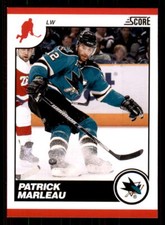 2010-11 Score #398 Patrick Marleau San Jose Sharks