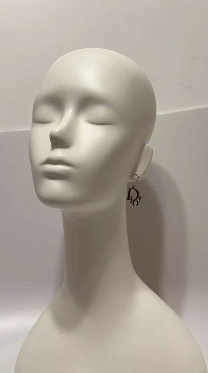 Vtg CHRISTIAN DIOR BY JOHN GALLIANO SILVER LOGO E… - image 2