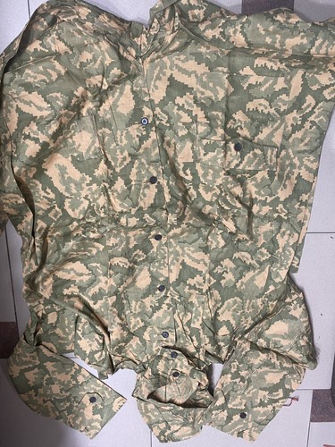 VINTAGE OLD ALBANIA MILITARY CAMOUFLAGE UNIFORM-COMMUNISM TIME ARMY - Picture 2 of 11