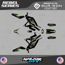 Graphics Kit for Surron Light Bee (All Years) Rebel Series - GREEN