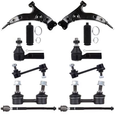 Front Lower Control Arm Tie Rod End Sway Bar Rack Bellow For 1993-1995 Corolla