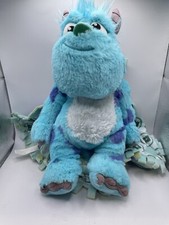 Disney Babies Monsters Sully w/ Blanket Plush 12" Stuffed Toy Wash And Use