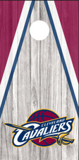 Cornhole Board Wraps Decals Vinyl Stickers Set of 2 - Cleveland Cavaliers