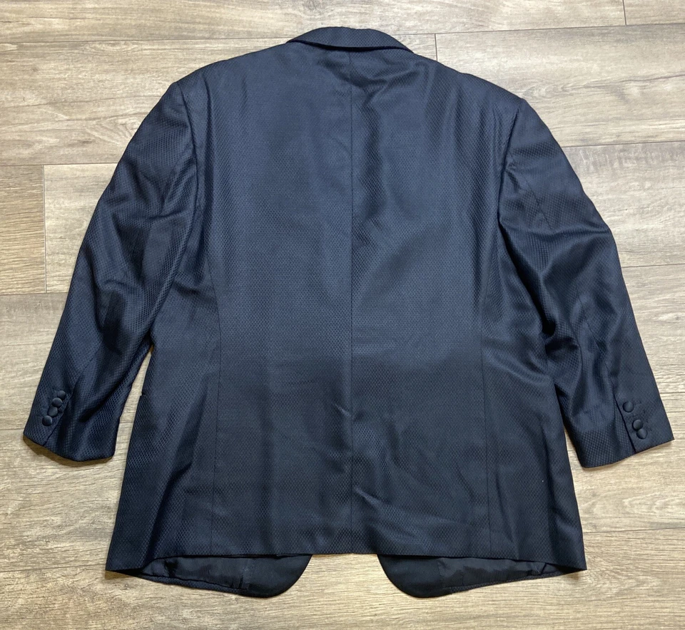 Blazer chaqueta deportiva 100 % seda vintage 1999 D’Avenza Roma Bruno Cipriani Foto 2 de 4