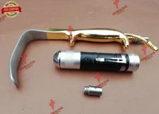 Ferriera Retractor 8cm x 16mm Fiber Optic & Suction  with light Source