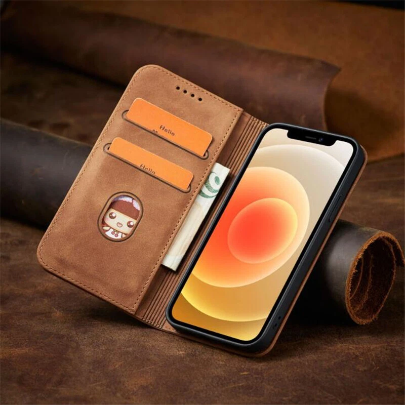 Handy Hülle für Google Pixel Huawei Honor  Magnet Schutz Tasche Book Case Cover - Bild 3 von 4