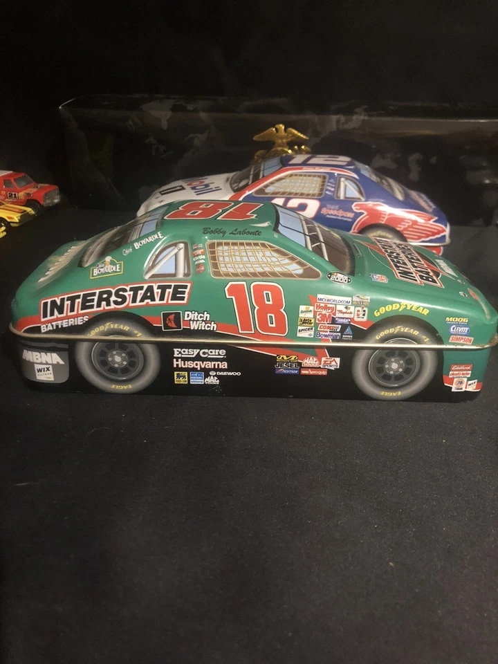 Bobby Labonte #18 Interestatal Pontiac 1999 1:24 galleta lata Nascar raro casi como nuevo Foto 3 de 4