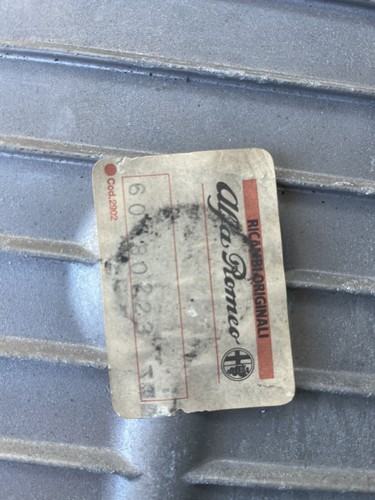 Coppa olio originale ALFA ROMEO 33 turbodiesel 60580223 nuova, mai montata - Foto 2 di 4