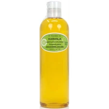 12 Oz Premium Best Karanja Oil Pure Organic Cold Pressed High Quality Antiseptic
