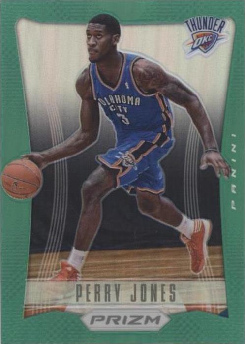 Perry Jones Collection 2012-13 Panini Prizm - Perry Jones III #265 Green Prizm (RC) for sale ...