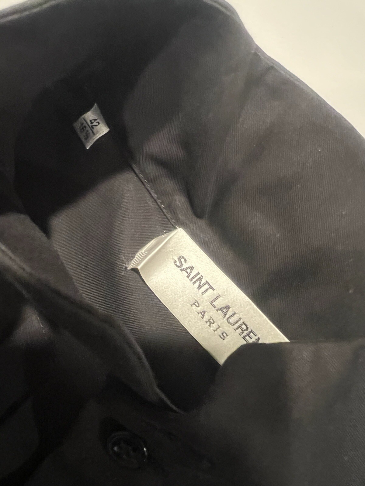 Camicia smoking uomo Saint Laurent. 42 16 5. $1290