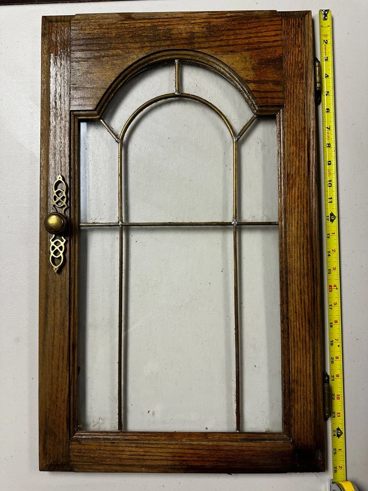 Puertas de gabinete de vidrio con plomo (4) Foto 3 de 4