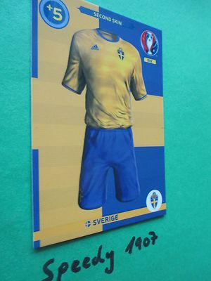 Panini Adrenalyn Euro 2016 Nordic Edition Second Skin  SV2 Sverige Schweden