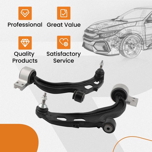 Front Lower Control Arms For 2013-2019 Lincoln MKT 2013-2018 Ford Taurus Flex - Picture 5 of 10
