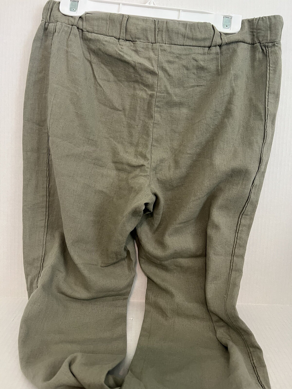 Ellen Tracy Linen Drawstring Pants - image 3