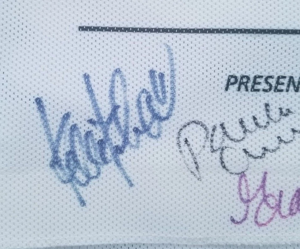 -RARO- 17 JUGADORES FIRMADOS/AUTOGRAFIADOS SAFEWAY INTERNATIONAL CADDIE BABERO L.P.G.A. Foto 3 de 4