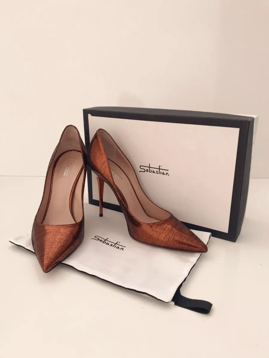 Bronze clearance pumps heels