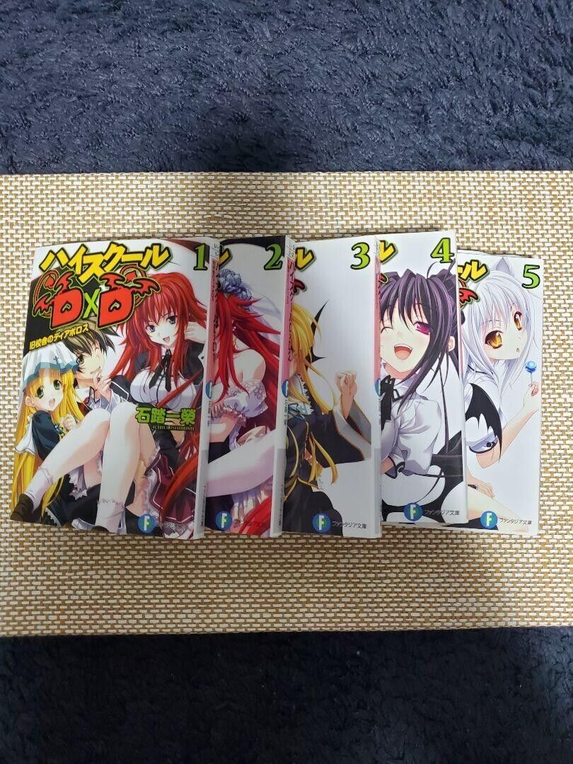 High School DxD 1-25 complete volume + 4 books 29 books set novel JAPAN  Ishibumi