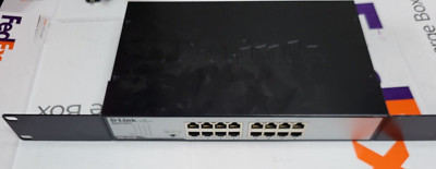 D-LINK DGS-1016D BGS1016DA F1 16 PORT NETWORK SWITCH (R4S8.3)