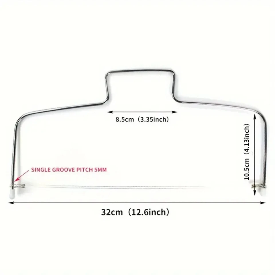 Tagliapavimenti per torte divisore per torte taglia torte sega per cancello cottura - Immagine 3 di 4