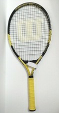 Wilson Federer 25" Junior Tennis Racket yellow black