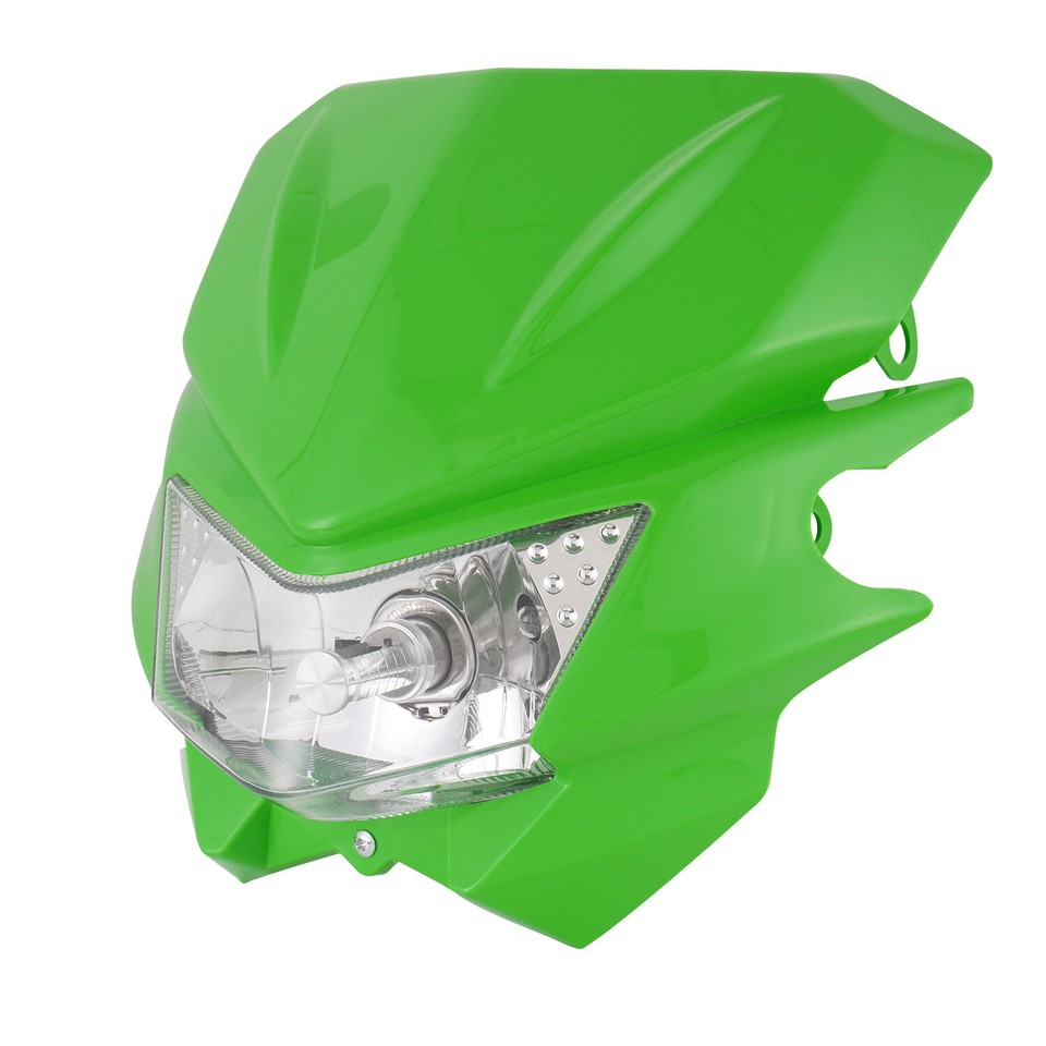 LED Headlight Light Bar Kit For Kawasaki KLX110, KX Bikes & Honda/Yamaha Dirt Bikes