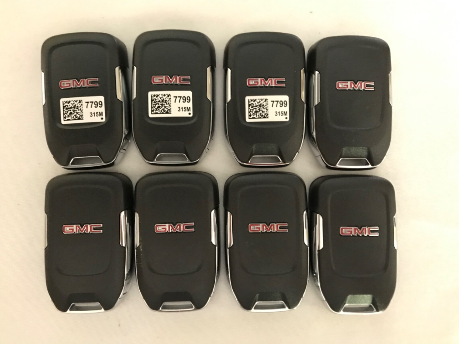 Lot of 8 OEM GM GMC REMOTE SMART KEY FOB 13547799 HYQ1AS 1AS 3 