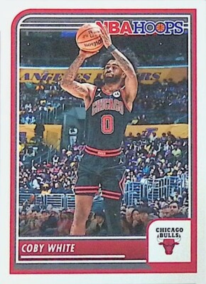 2023-24 NBA Hoops Basketball Chicago Bulls Coby White