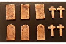 15mm Fantasy Gravestones (10)