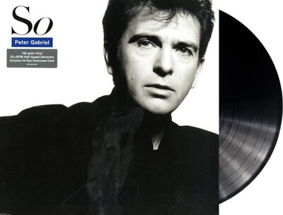 Peter Gabriel ''so'' 180g heavyweight Vinyl LP+MP3 NEU Album 2016 Reissue