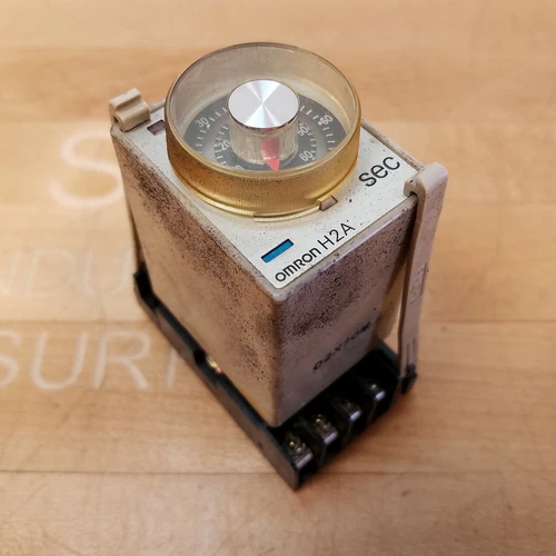 Omron H2A-H-AC110-60S Motor Driven Timer 0-60 Seconds, 110 VAC 60Hz - USED