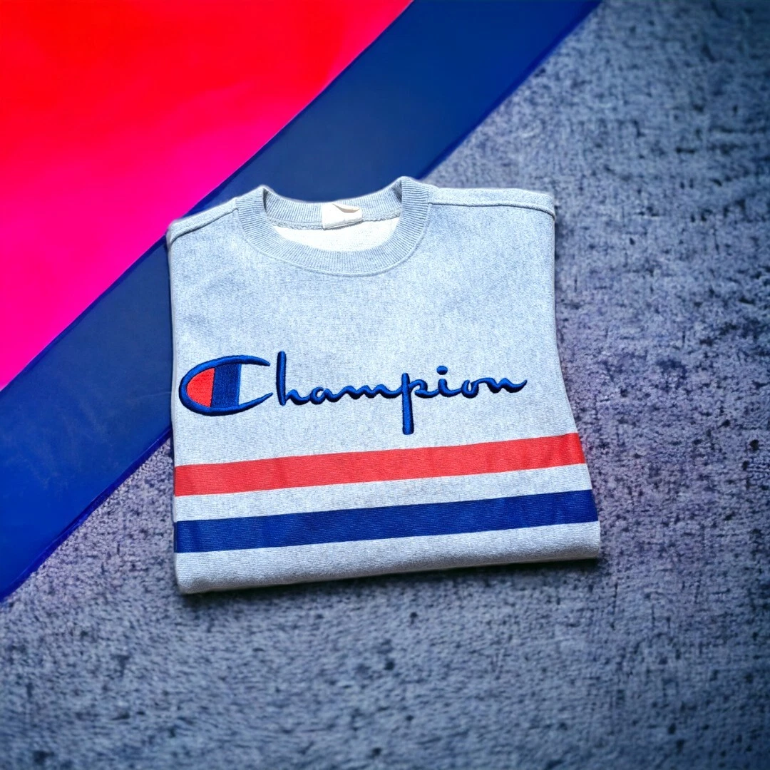 Champion felpa grigia shop