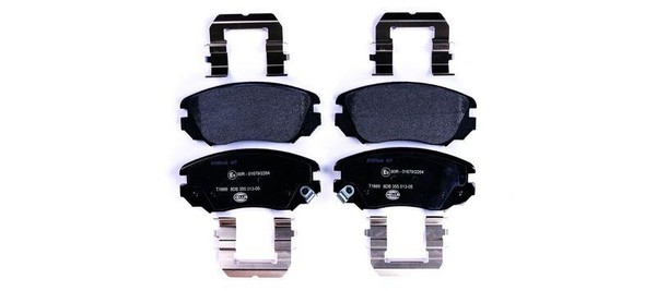 Hella BremsbeläGe Bremsbelagsatz BremsklöTze Vorne 8DB 355 013-051-image