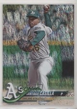 2018 Topps Factory Set Foilboard 123/190 Santiago Casilla #509 4r3