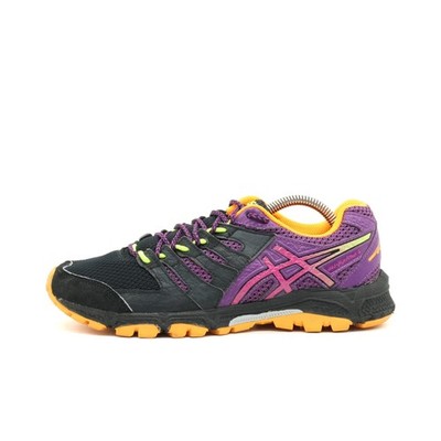 ASICS Damen GEL-FujiTrabuco 3 Laufschuh lila/orange/schwarz Top Trail EU 39