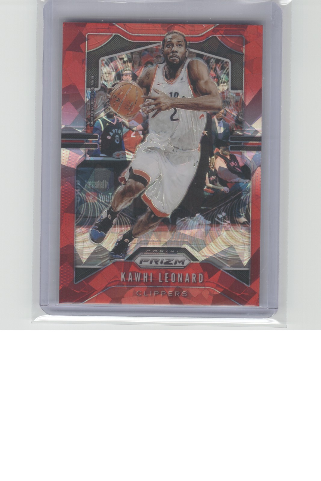 2019-20 Panini Prizm #149 Kawhi Leonard Prizms Red Ice B29R2C80