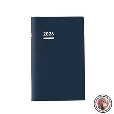 NEW Kokuyo Jibun Techo Biz Planner 2026 Monthly A5 Slim Matte Navy Ni-JB1DB-26 
