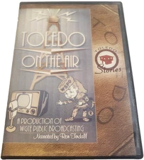 TOLEDO ON THE AIR~ Ohio TV History~ WGTE PBS Public Broadcasting DOCUMENTARY DVD