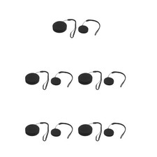 Reusable Rubber Telescope Eyepiece Dust Caps for 37Inch and 2Inch Lens Black