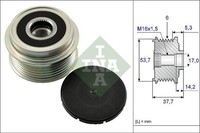Generatorfreilauf Lichtmaschine FüR Ford Maverick Mazda Tribute EP 2.3 03-06
