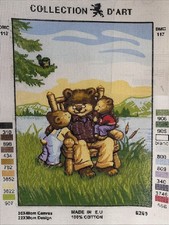 Collection D Art Printed needlepoint canvas 30x40cm Canvas Only