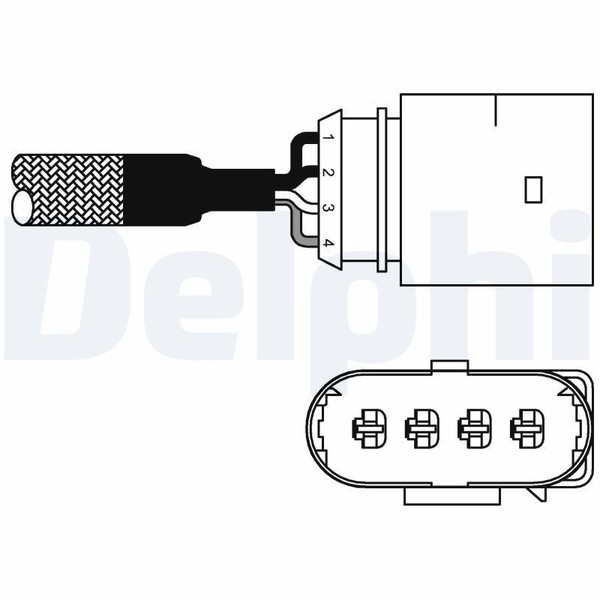 Lambdasonde FüR Audi A3 8L Skoda Octavia I 1U2 Combi 1U5 VW Bora 1J2 96-13 13306-image