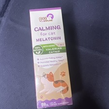 Calming For Cat Melatonin 100 Natural W/ Herbs 2 Fl Oz Dietary SupplementEx2027